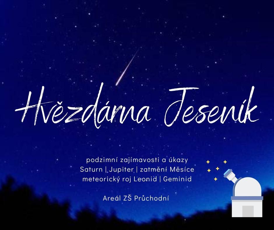 Hvězdárna Jeseník - naplánujte si návštěvu