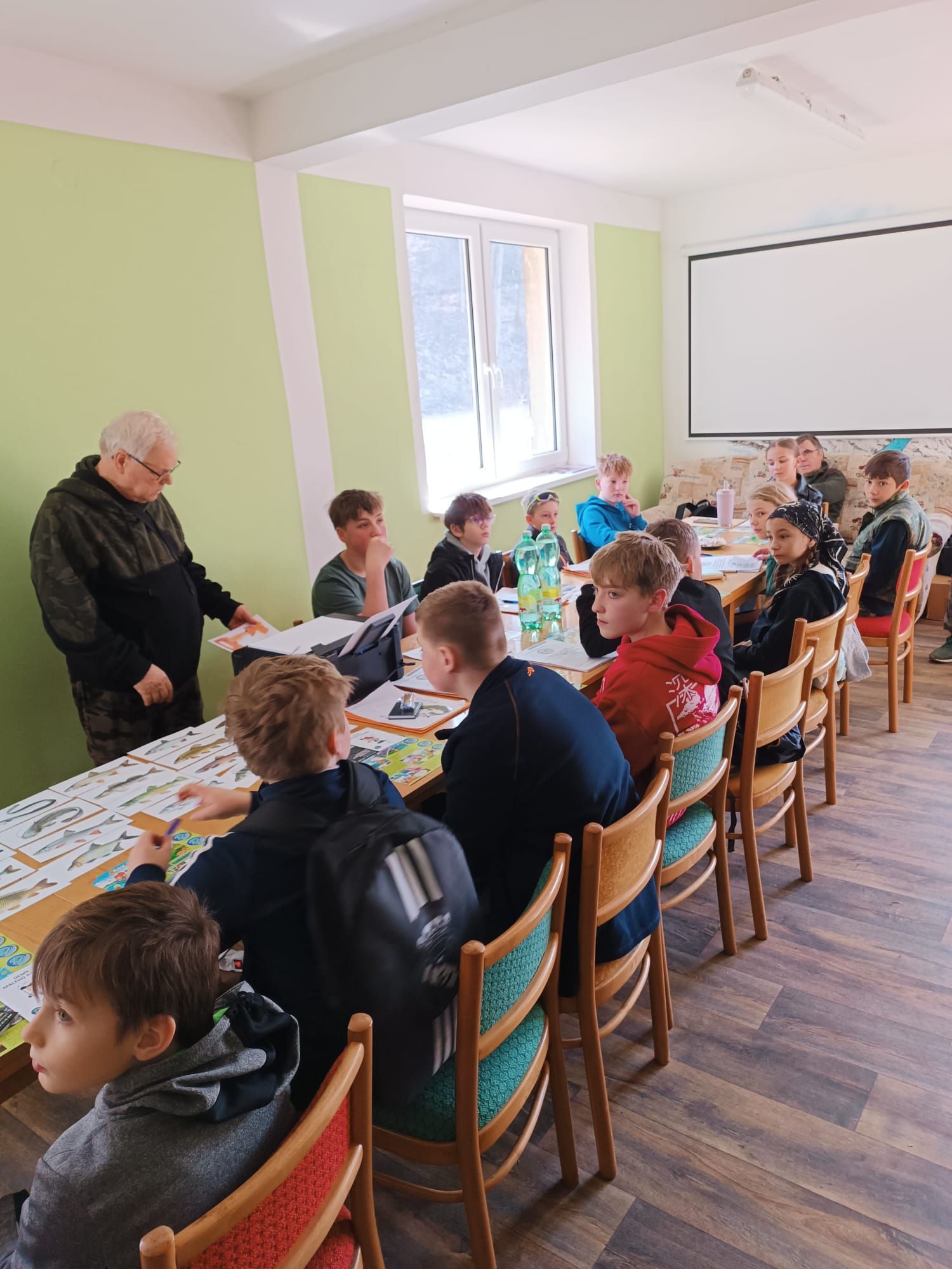 Rybářské zkoušky mladých rybářů