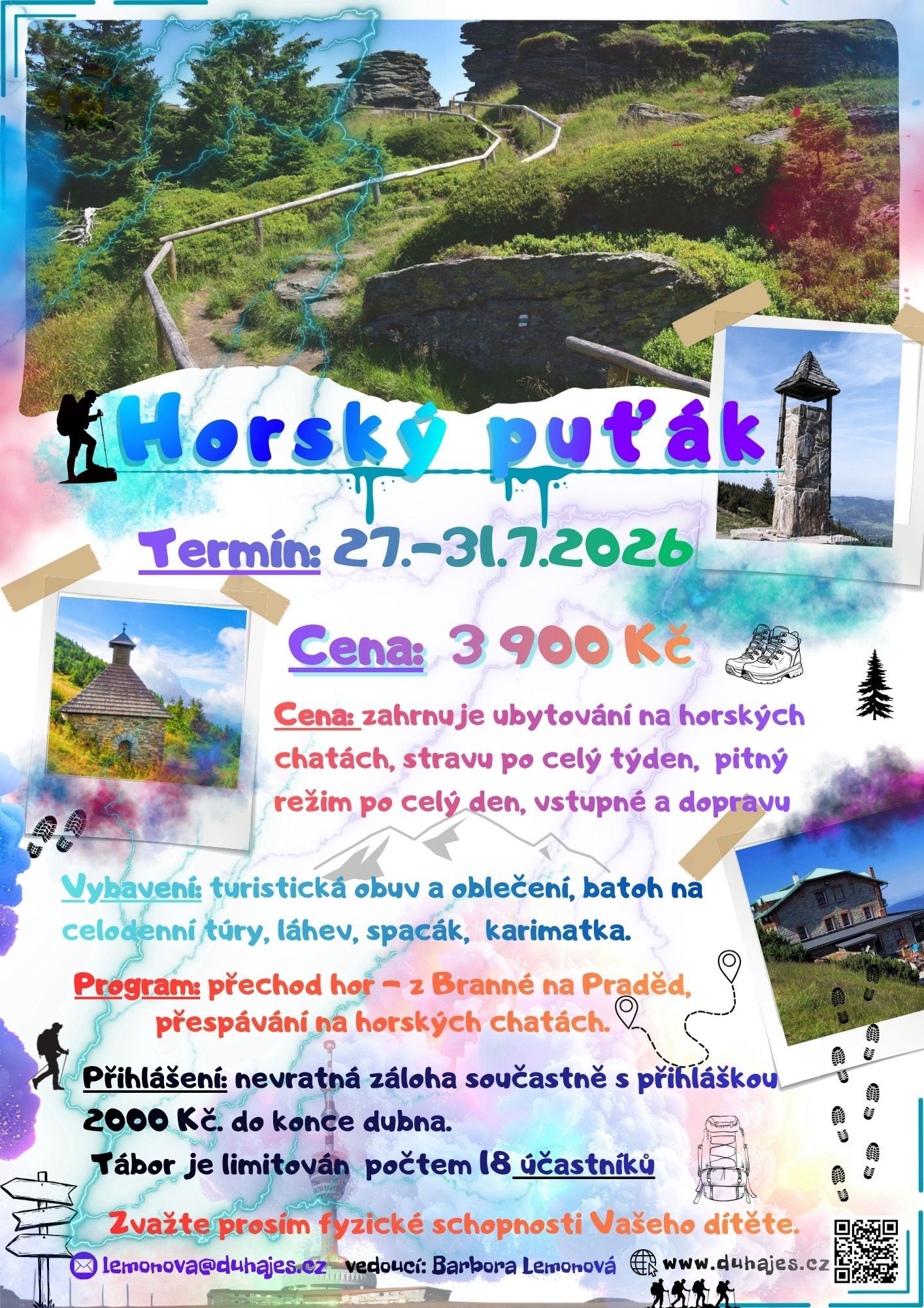 Letní tábory 2026