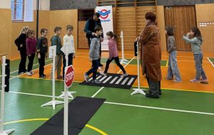 Dopoledne na mobilním dopravním hřišti